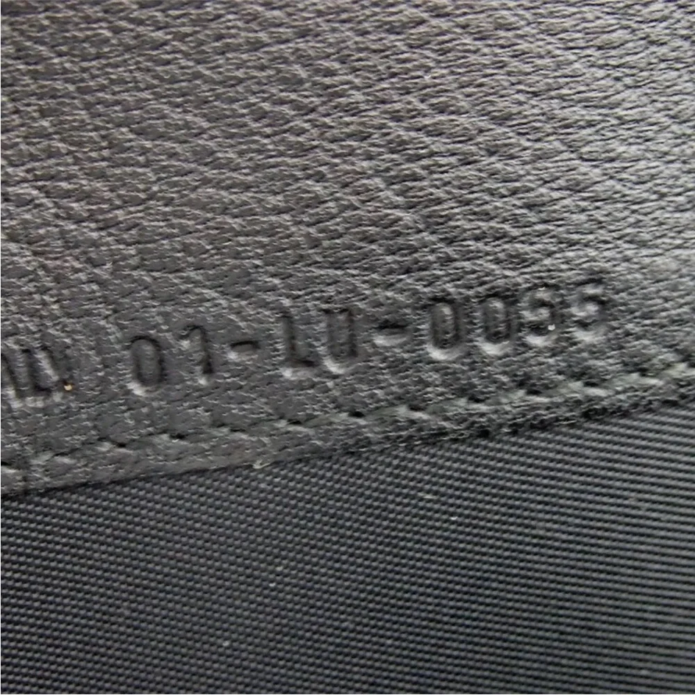 AUTH Christian Dior Monogram Trotter Long Wallet Black